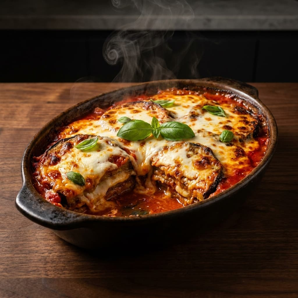 Parmigiana preparata secondo il Metodo Pancia Piena